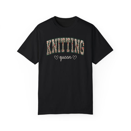 Floral Knitting Queen