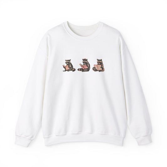 Bookish Raccoons Sweatshirt